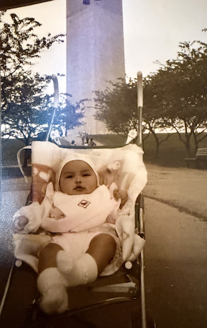 Susan Fink 1981 First Trip to Washington DC